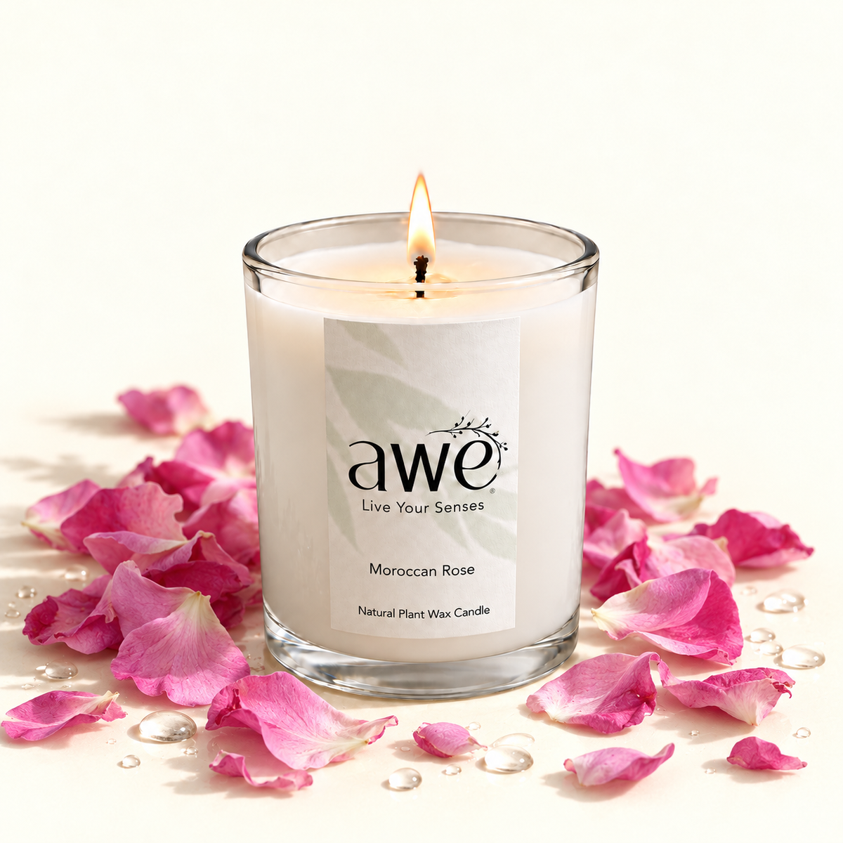 Moroccan Rose Scented Candle