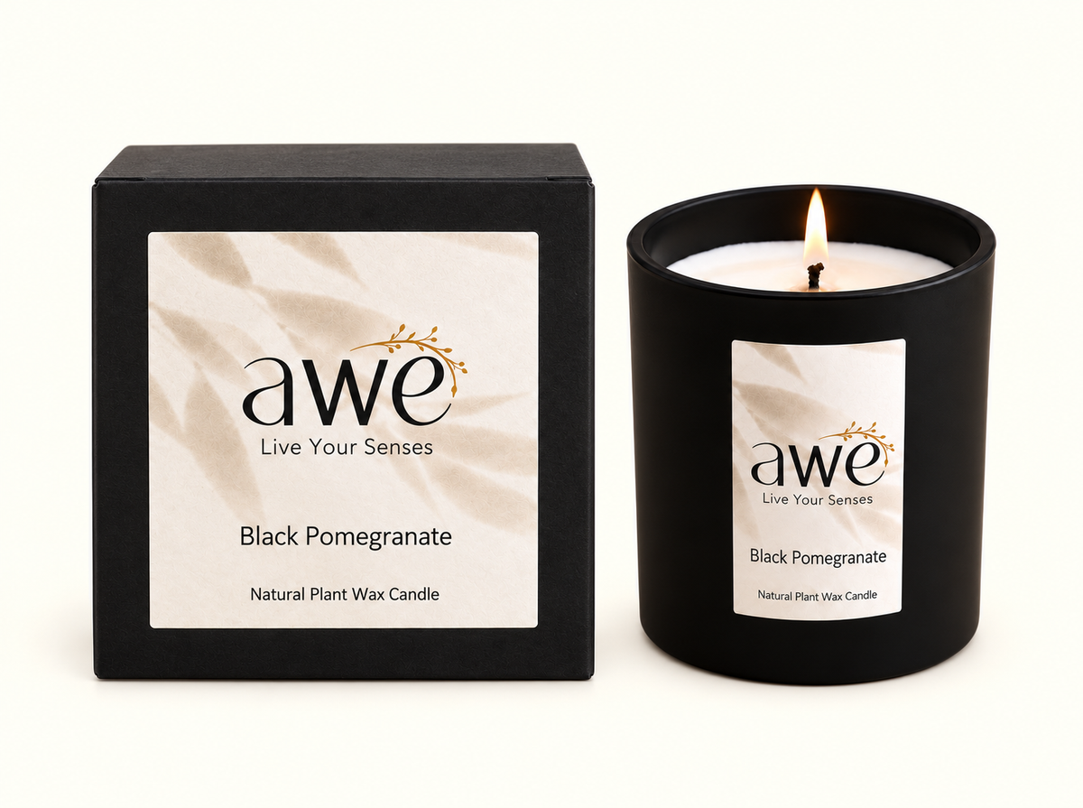 Black Pomegranate Intense Scented Candle