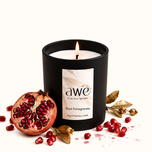 Black Pomegranate Intense Scented Candle