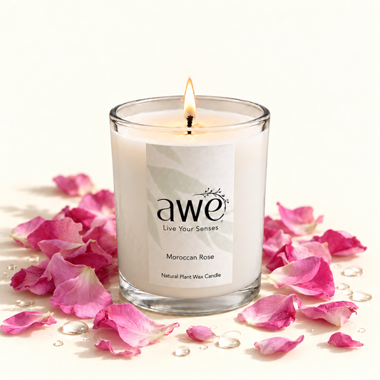 Moroccan Rose Scented Candle