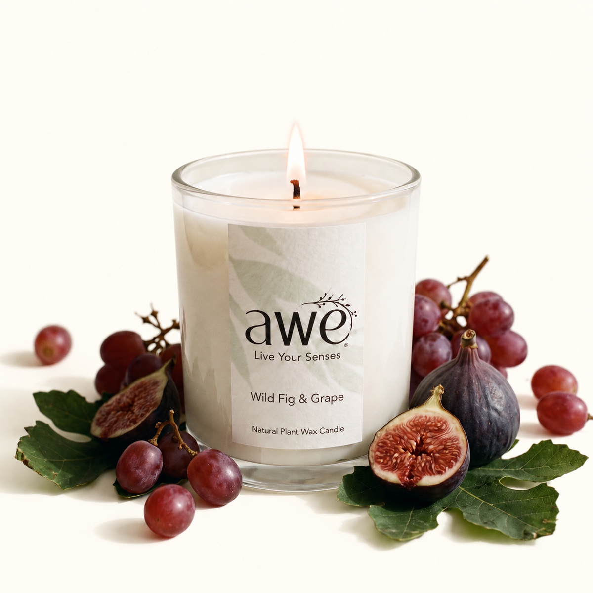 Wild Fig & Grape Scented Candle
