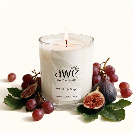 Wild Fig & Grape Scented Candle